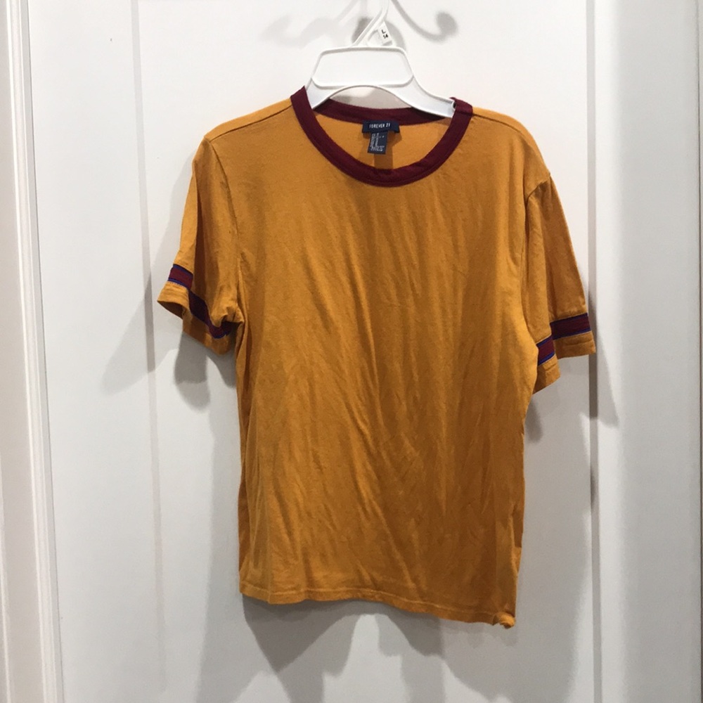 Yellow Forever 21 Shirt